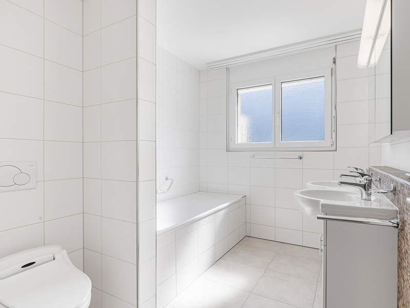 Appartement de 3.5 pièces à Landquart - Salle de bain