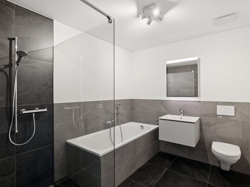 Appartement de 2.5 pièces à Grenchen - Salle de bain