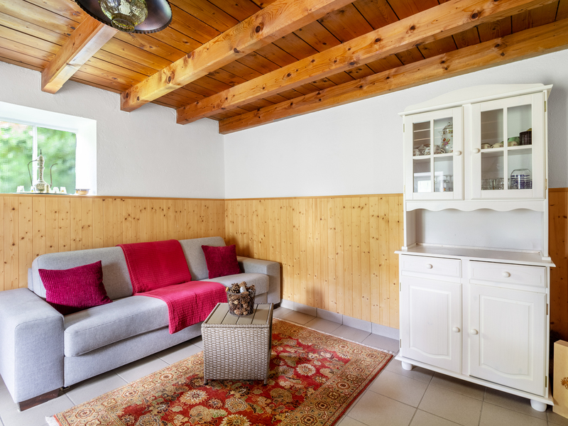 1-Zimmer Einfamilienhaus in Bellinzona - Wohn- und Essbereich