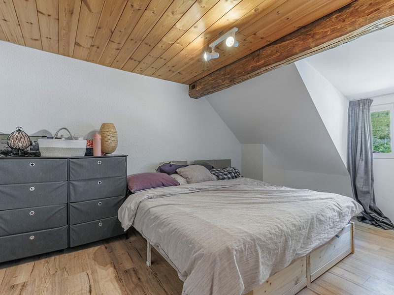 Duplex de 3.5 pièces à Zernez - Chambre