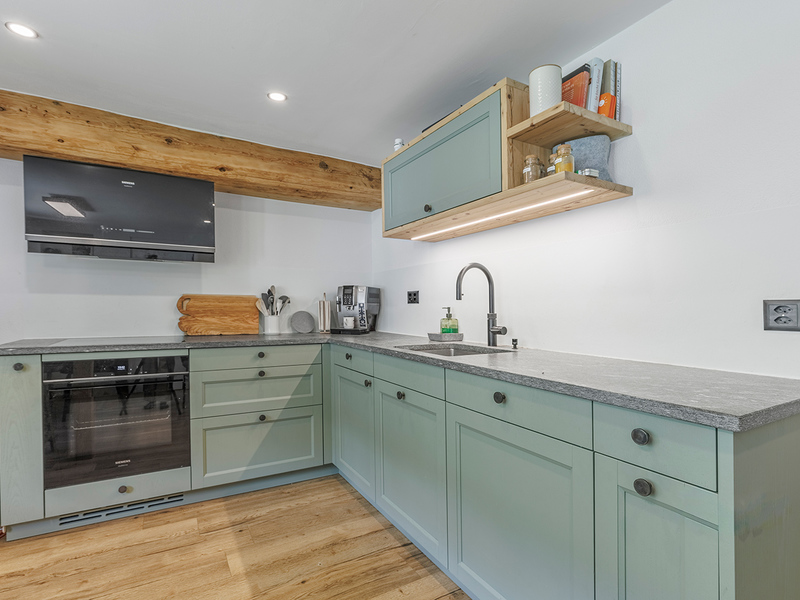 Duplex de 3.5 pièces à Zernez - Cuisine