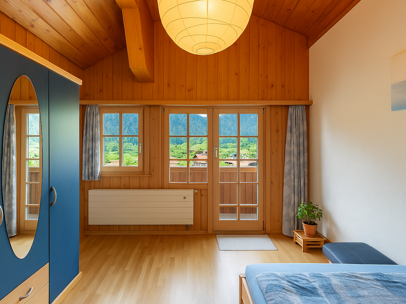 7.5-Zimmer Doppelhaushälfte in Brienzwiler - Zimmer