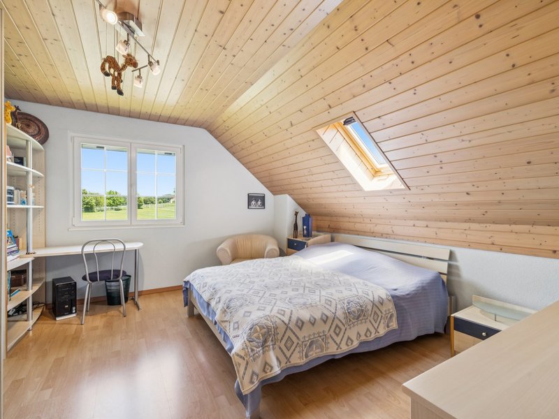 Casa unifamiliare di 5.5 locali a Oron-le-Châtel - Camera