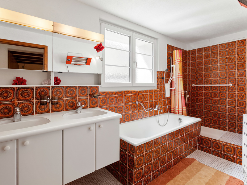 Maison individuelle de 4 pièces à Guntalingen - Salle de bain