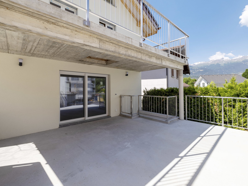 3.5-Zimmer Villa in Chalais - Aussenflächen