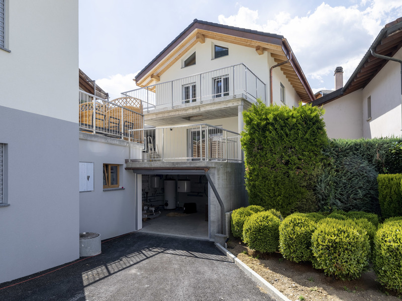 3.5-Zimmer Villa in Chalais - Aussenflächen
