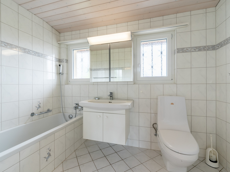 Maison individuelle de 4.5 pièces à Däniken - Salle de bain