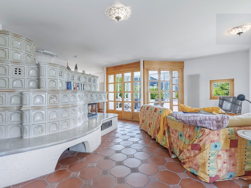 4.5-Zimmer Einfamilienhaus in Vazerol - Wohnbereich