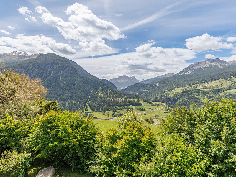 4.5-Zimmer Einfamilienhaus in Vazerol - Aussicht