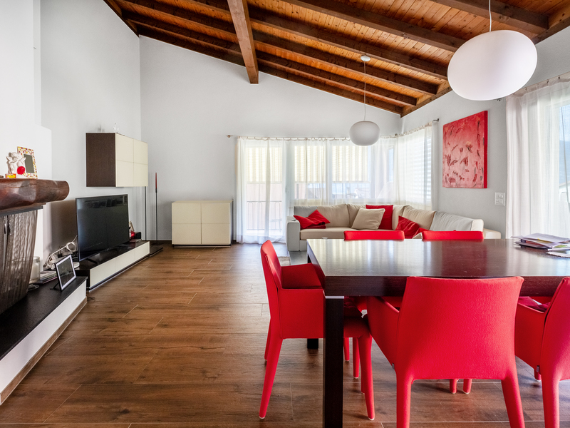 Casa unifamiliare di 5.5 locali a Minusio - Zona giorno
