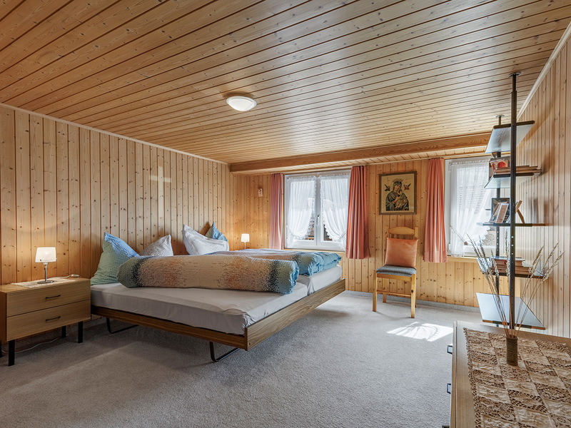Maison individuelle de 4.5 pièces à Vättis - Chambre