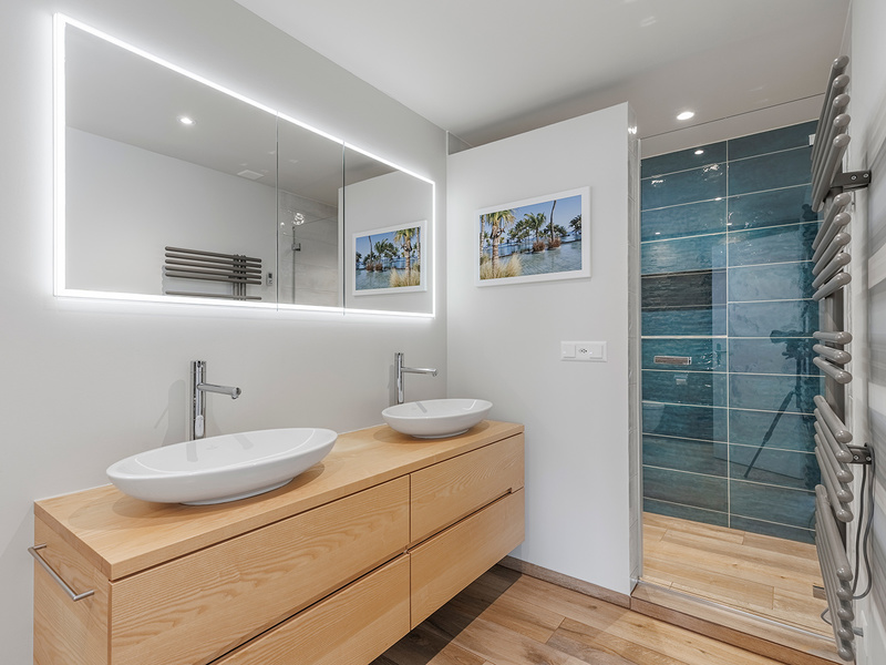 4.5-Zimmer Einfamilienhaus in Eggersriet - Badezimmer