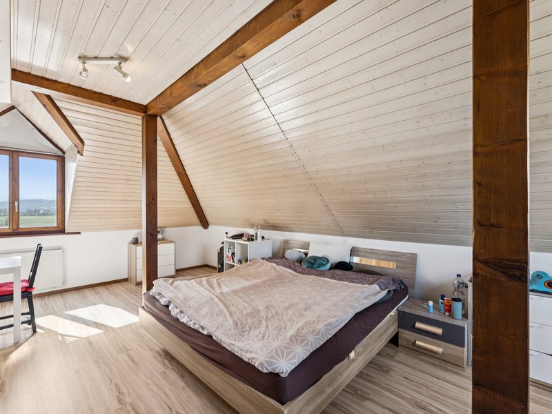 8.5-Zimmer Einfamilienhaus in Villars-le-grand - Zimmer