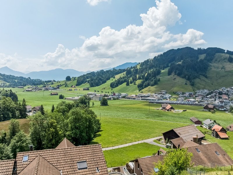 Appartamento terrazzato di 3.5 locali a Rothenthurm - Vista