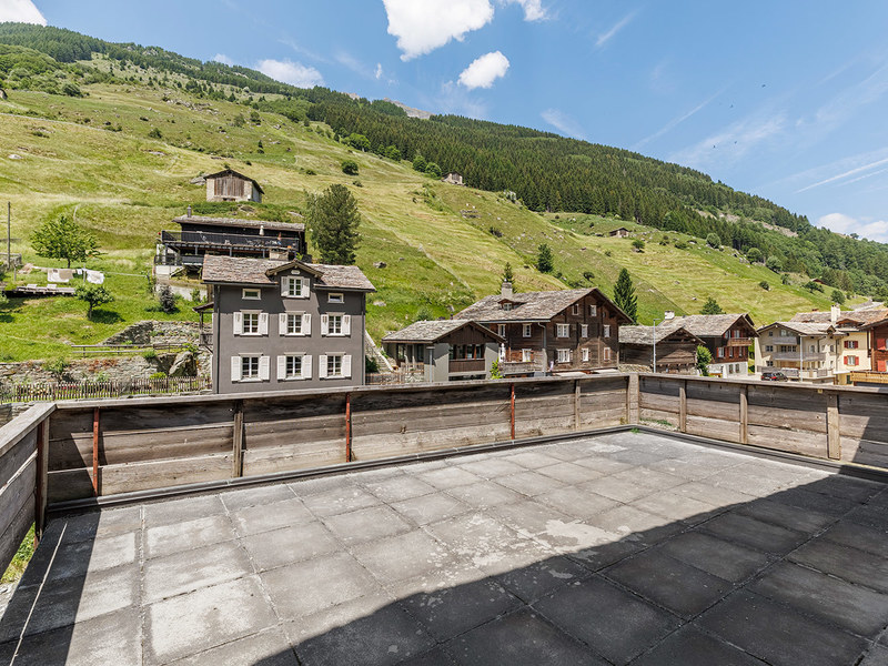 Mehrfamilienhaus in Vals - Aussicht