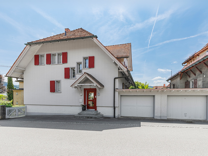 7.5-Zimmer Einfamilienhaus in Degersheim - Aussenflächen