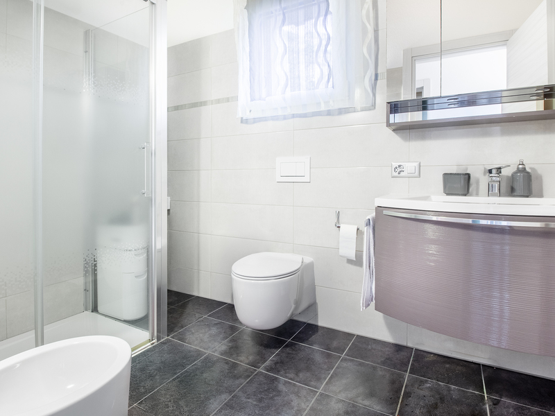 4.5-Zimmer Einfamilienhaus in Biasca - Badezimmer