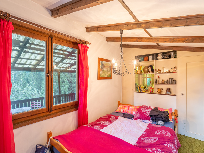 Maison individuelle de 2 pièces à Plasselb - Chambre
