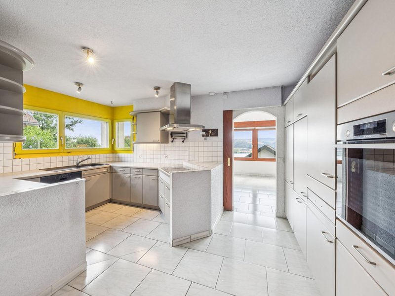 7.5-Zimmer Einfamilienhaus in Beinwil am See - Küche