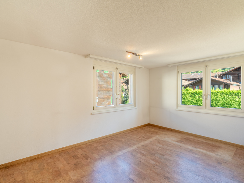 Appartement de 4 pièces à Bönigen - Chambre