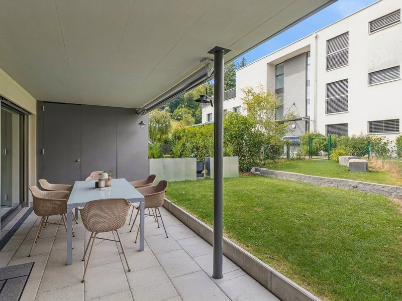 Appartement de 4.5 pièces à Unterkulm - Surfaces extérieures