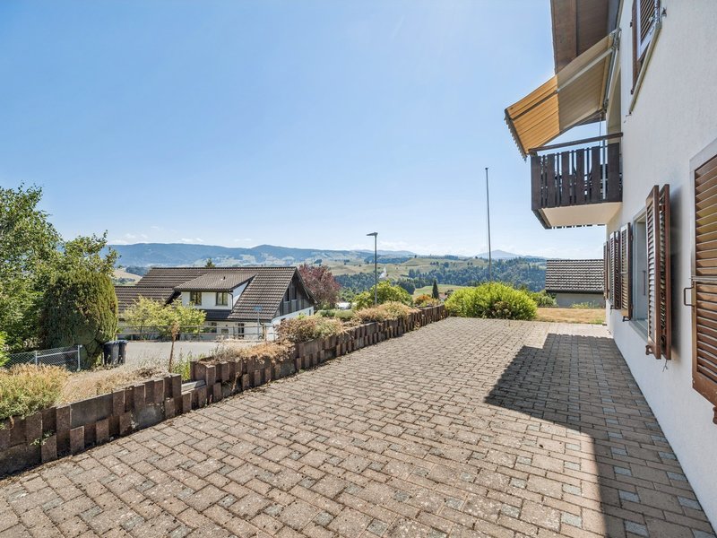 Maison individuelle de 9 pièces à Hirzel - Surfaces extérieures