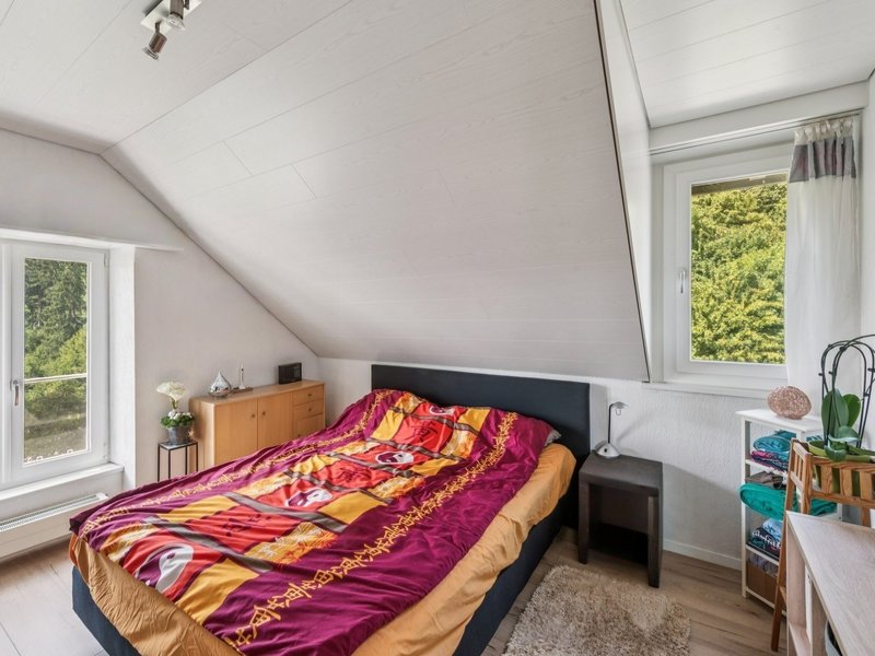 Appartement de 4.5 pièces à Mellingen - Chambre
