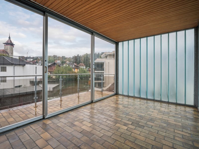 Immeuble collectif à Niedergösgen - Surfaces extérieures