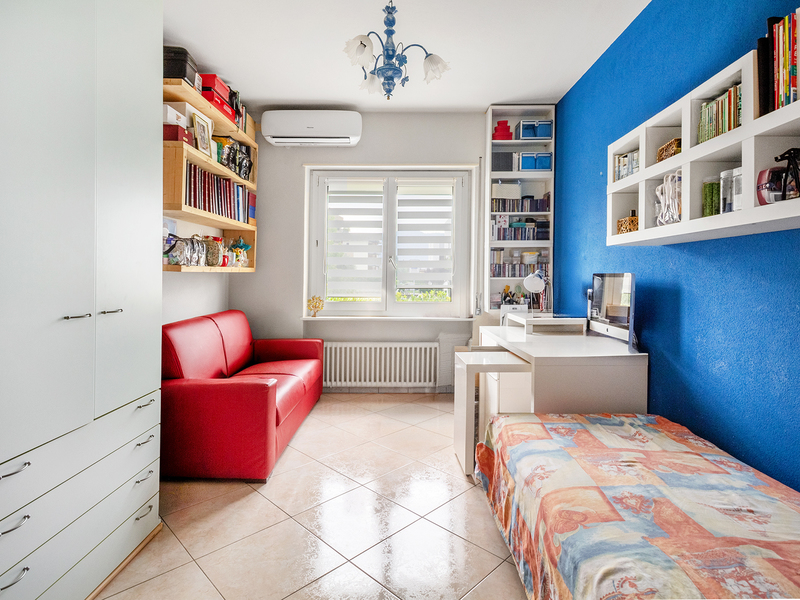 Moitié de maison jumelle de 7 pièces à Caslano - Chambre