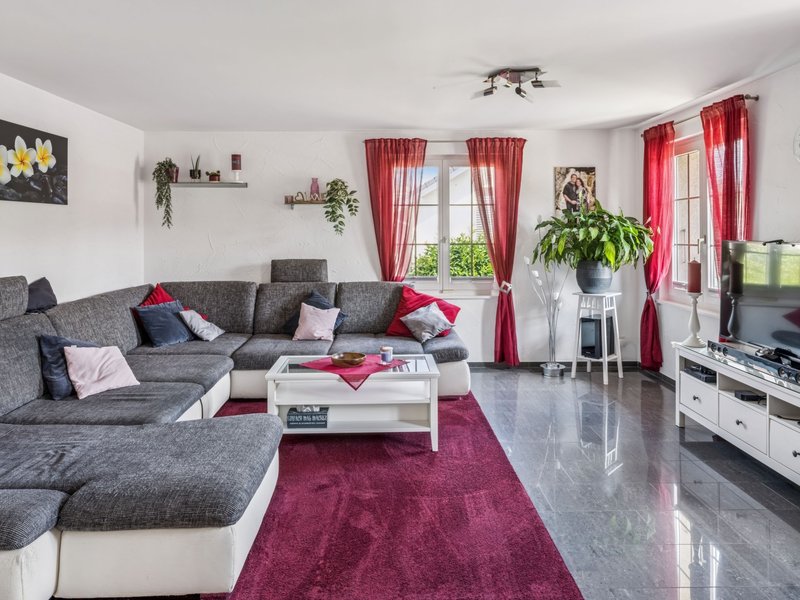 6.5-Zimmer Einfamilienhaus in Pfaffnau - Wohnbereich