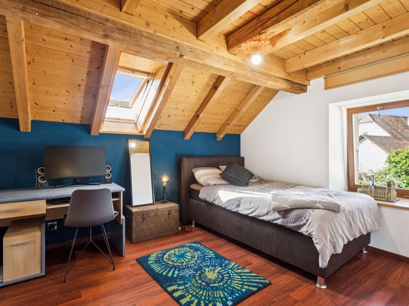 Maison individuelle de 6.5 pièces à Cugy - Chambre