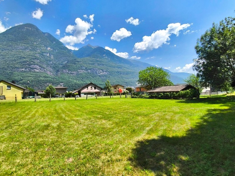 Bauland in Lodrino - Aussicht