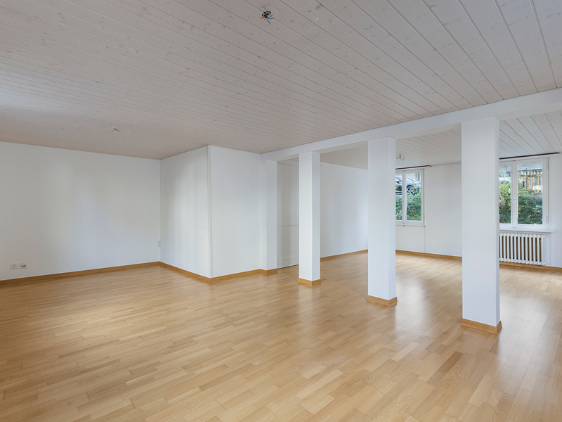 5.5-Zimmer Einfamilienhaus in Rorschach - Wohn- und Essbereich