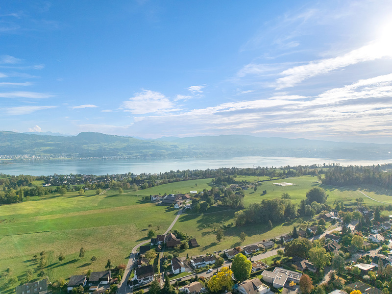5.5-Zimmer Einfamilienhaus in Hombrechtikon - Aussicht