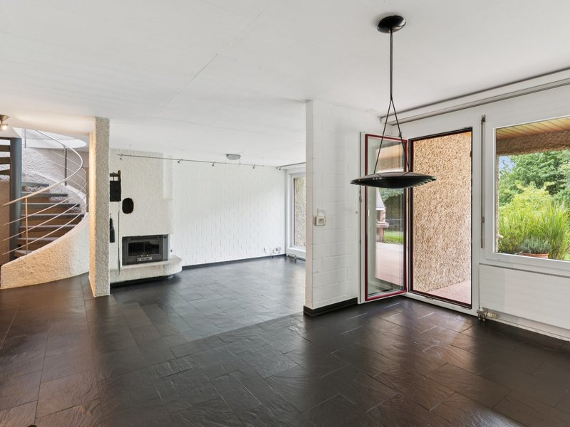 Maison d'angle mitoyenne de 5.5 pièces à Kriens - Séjour et salle à manger