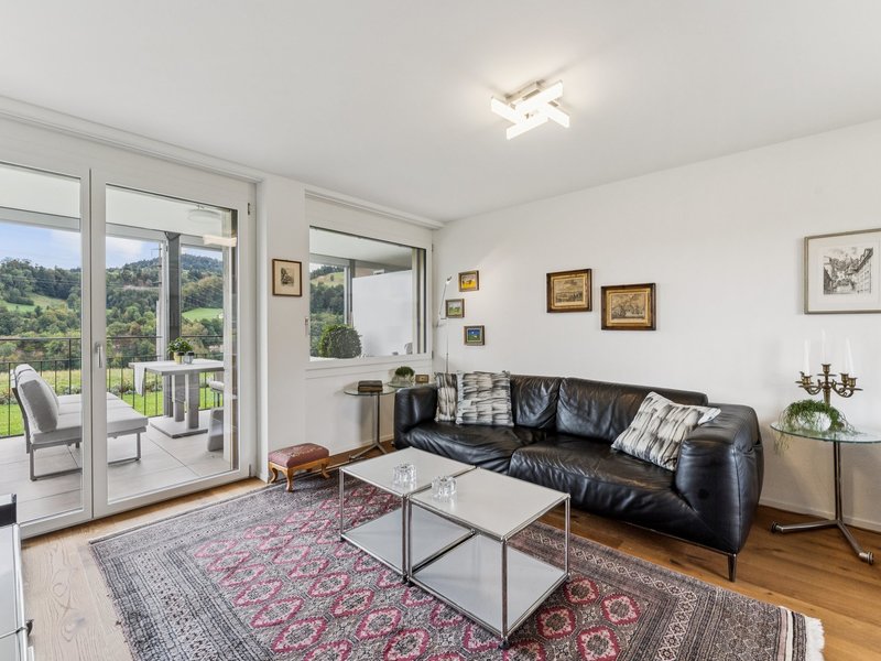 2.5-Zimmer Wohnung in Werthenstein - Wohnbereich