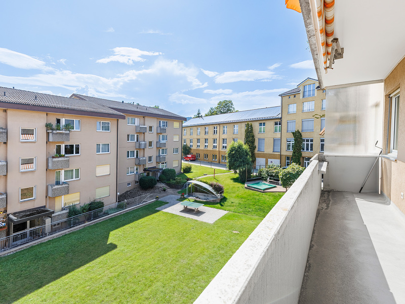 Appartement de 4.5 pièces à Engelburg - Surfaces extérieures