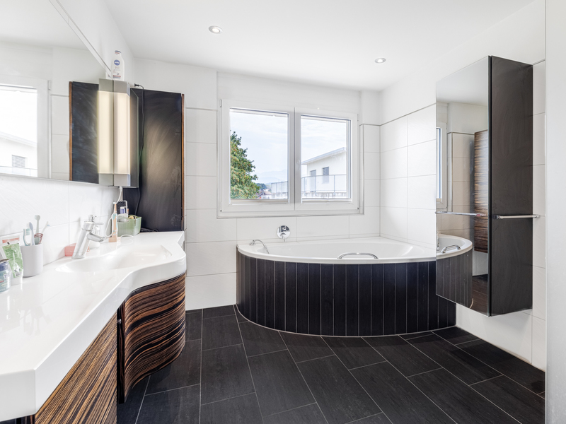 Appartement de 5.5 pièces à Gossau - Salle de bain