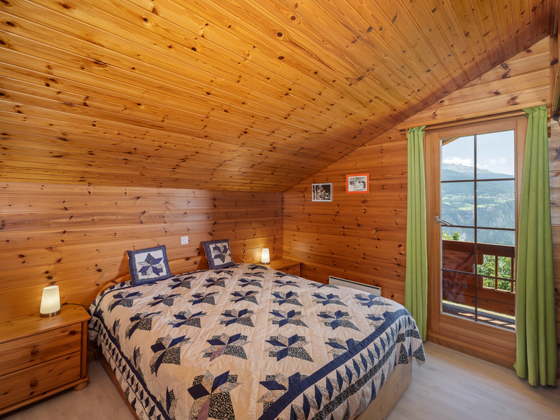 Maison individuelle de 4.5 pièces à Arbaz - Chambre