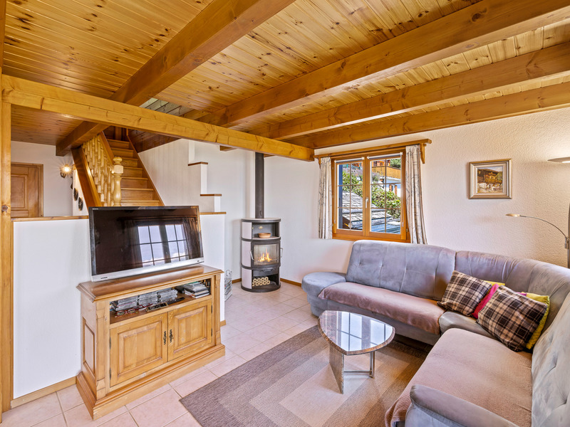 Maison individuelle de 4.5 pièces à Arbaz - Séjour