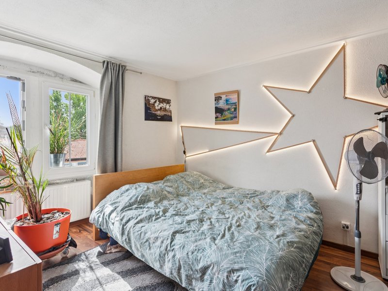 Immeuble collectif à Rue - Chambre