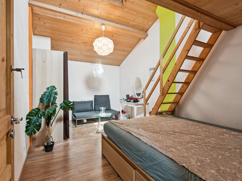 Immeuble collectif à Rue - Chambre