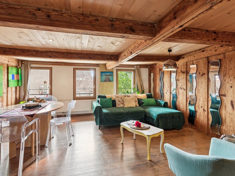 Immeuble collectif à Rue - Séjour