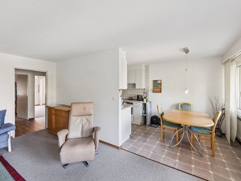 Appartement de 3.5 pièces à Niederrohrdorf - Séjour et salle à manger