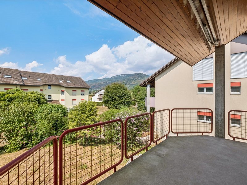 3.5-Zimmer Wohnung in Gunzgen - Aussenflächen
