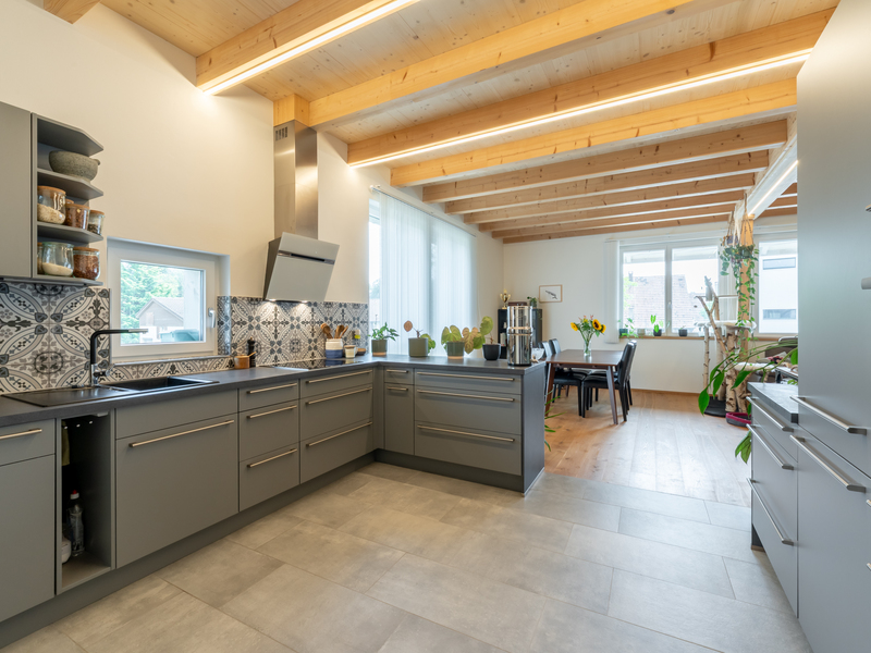 Immeuble collectif à Luterbach - Cuisine
