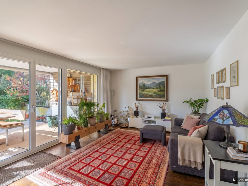3.5-Zimmer Wohnung in Grosshöchstetten - Wohnbereich
