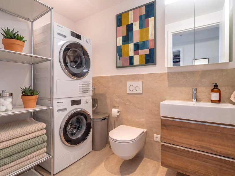 Appartement de 3.5 pièces à Bolligen - Salle de bain