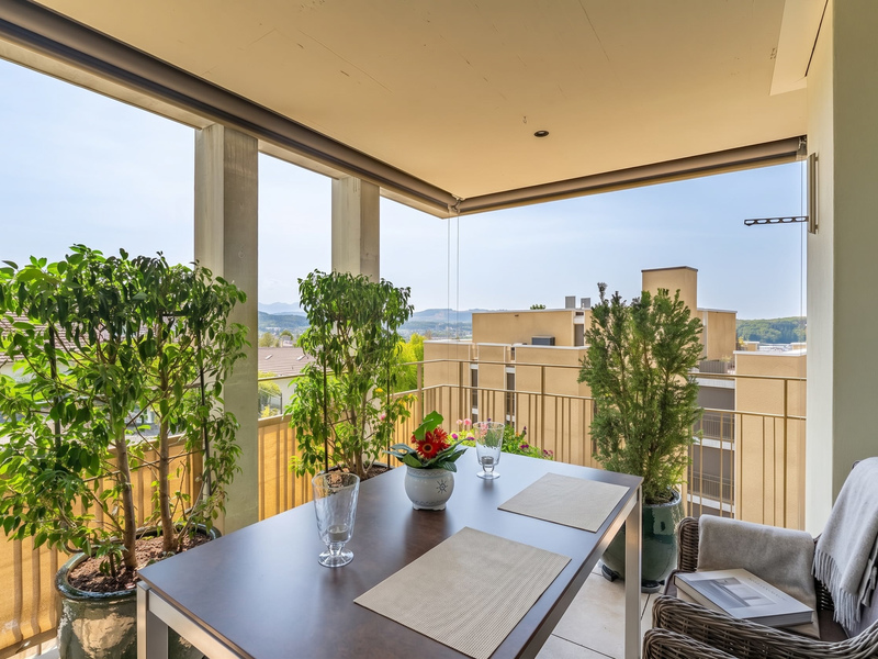 Appartement de 3.5 pièces à Bolligen - Surfaces extérieures
