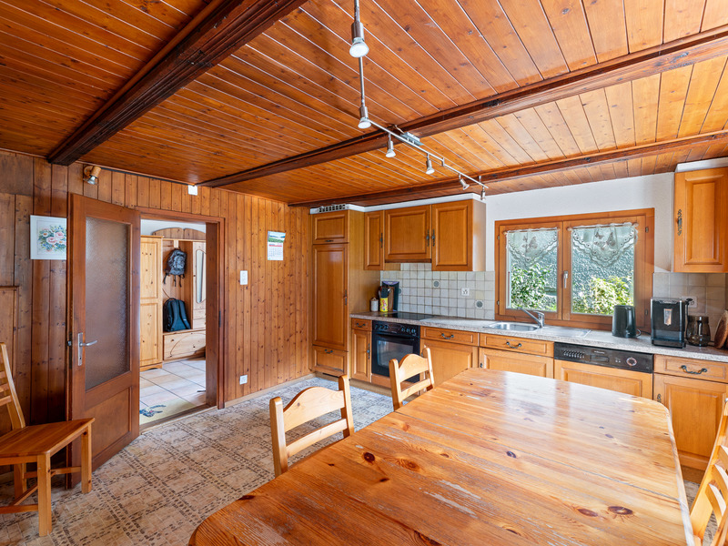 Maison individuelle de 4.5 pièces à Les Granges (Salvan) - Cuisine